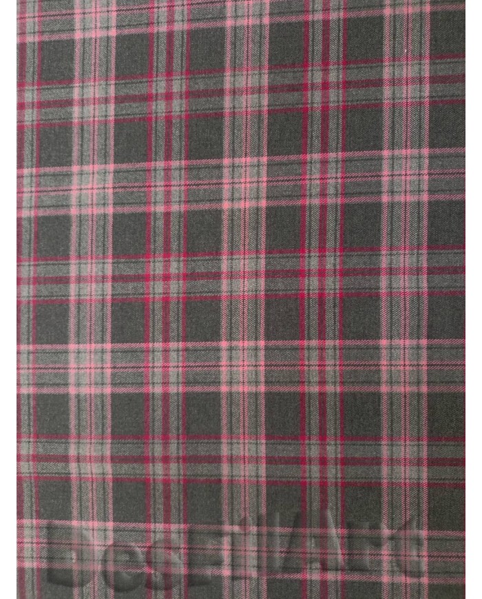 Clásico cuadro gris y rosa