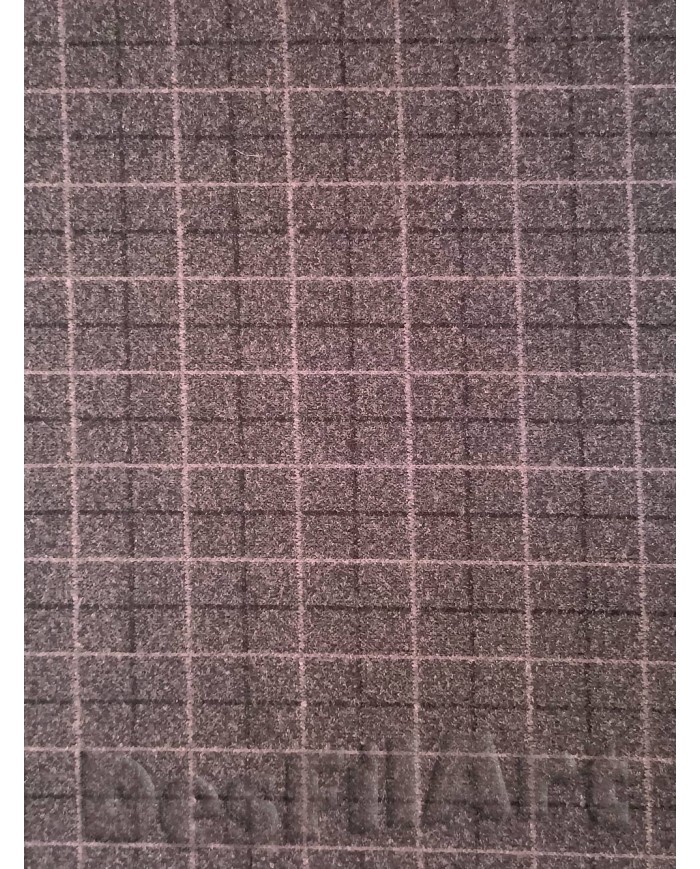 Clásico cuadro morado fondo gris