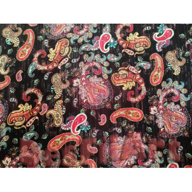 Gassa caixmir fons negre