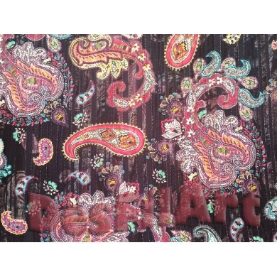 Gassa caixmir fons negre