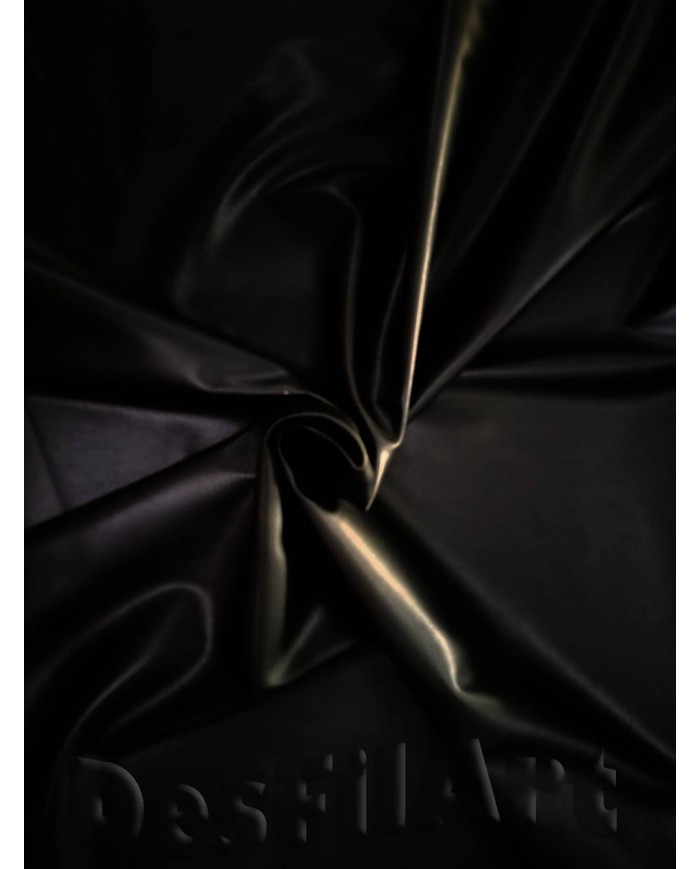 Tela de polipell elàstica fina negra