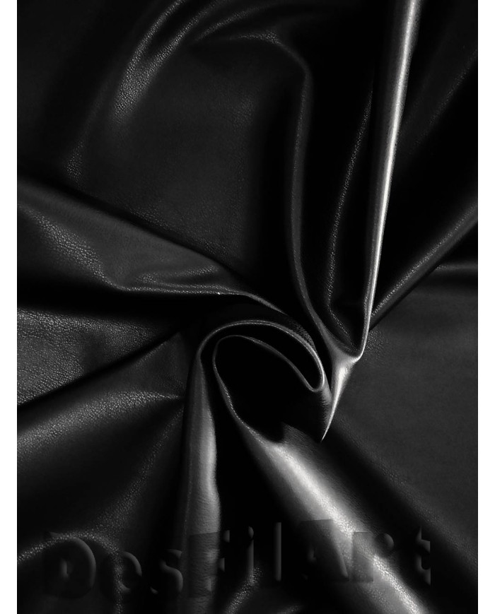 Tela de polipell elàstica fina negra