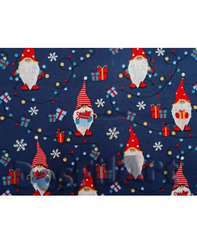 Algodón de Navidad regalos fondo marino Algodón de Navidad regalos fondo marino
