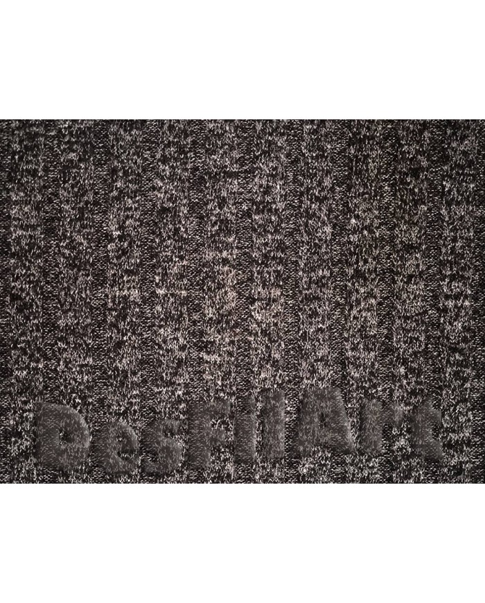 Punt de canalé gris mescla