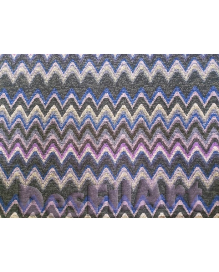 Punt de felpa ziga-zaga