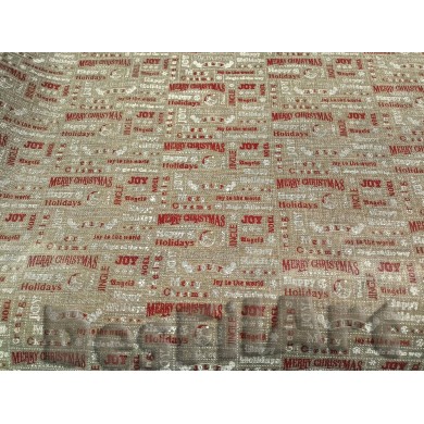 Arpillera de Navidad