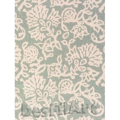 Loneta culla flor blanca