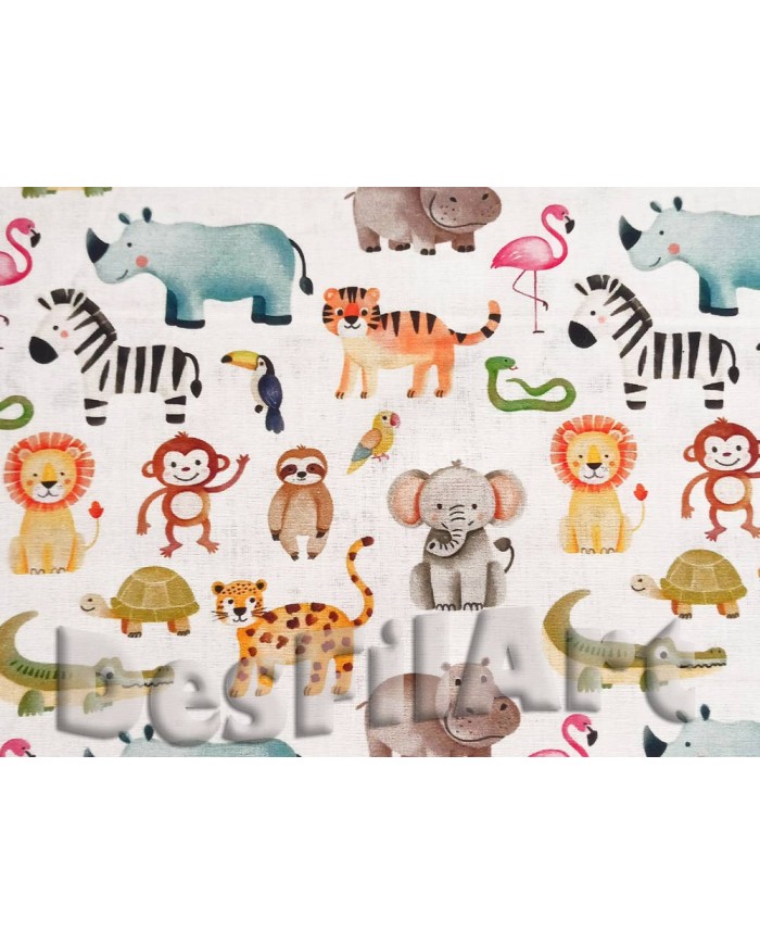 Algodón animales salvajes