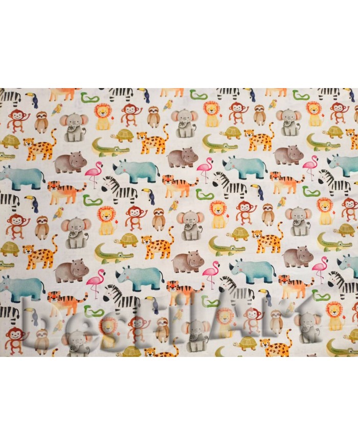 Algodón animales salvajes