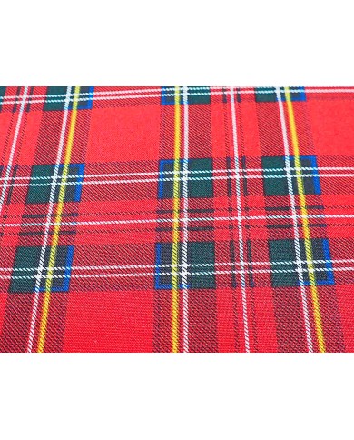 Cuadro escocés de poliéster Cuadro escocés de poliéster