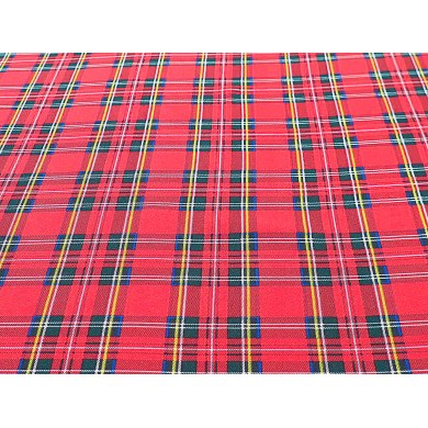 Cuadro escocés de poliéster