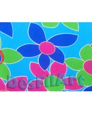 Tela Estampada fulles de colors