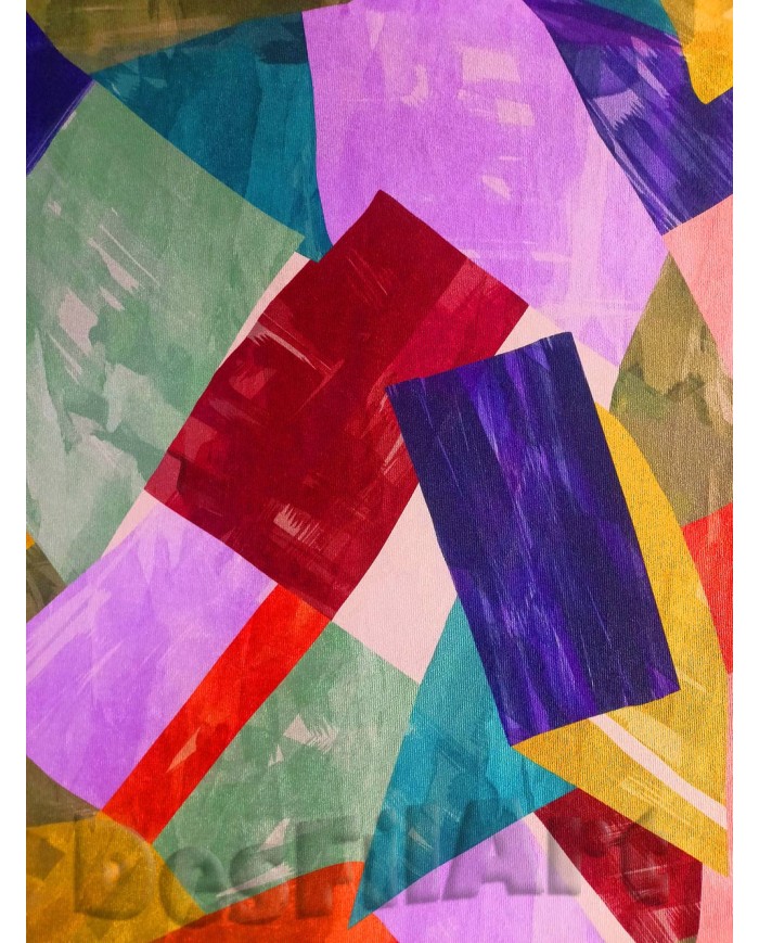 Vellut elàstic estampat