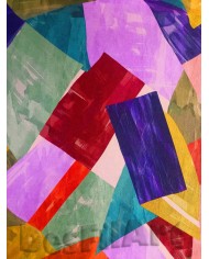 Vellut elàstic estampat