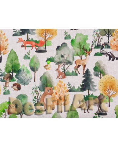 Cotó arbres i animals