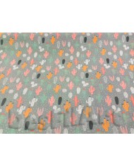 Algodón popelín cactus