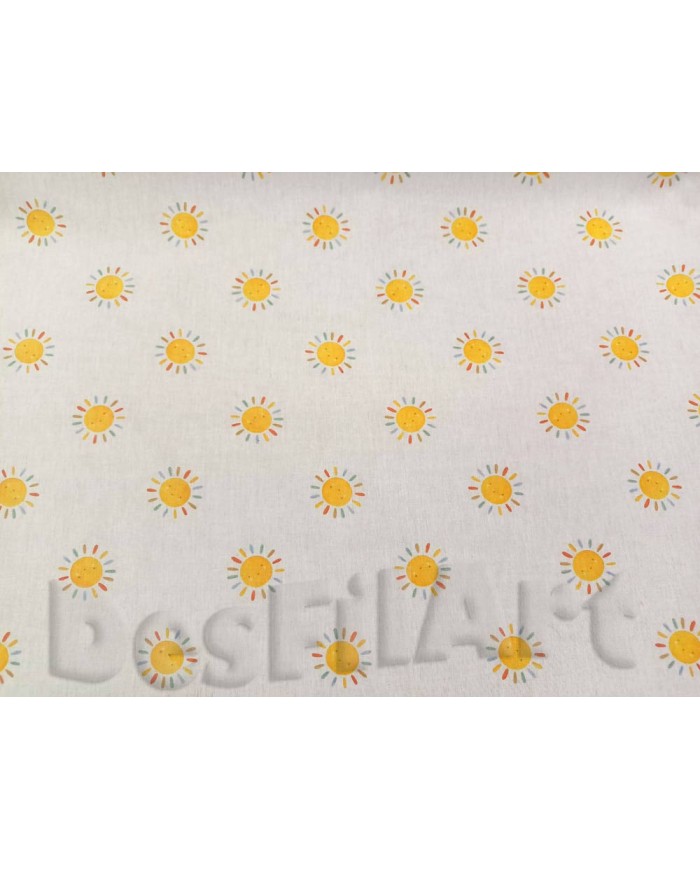 Algodón popelín sol de colores