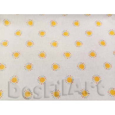 Algodón popelín sol de colores