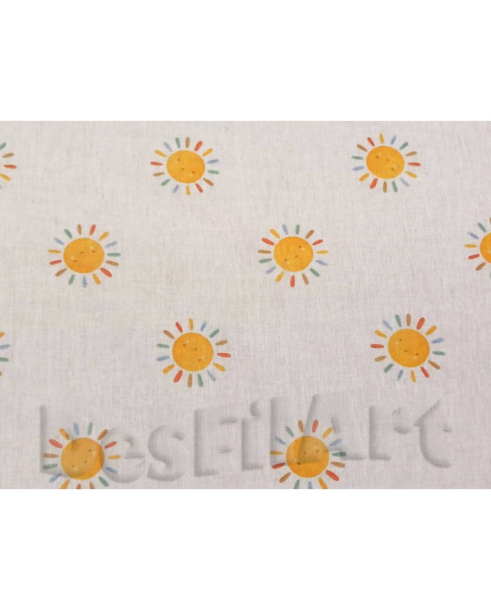 Algodón popelín sol de colores