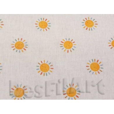 Algodón popelín sol de colores