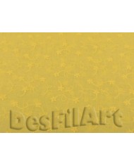 Batista de algodón bordada ocre