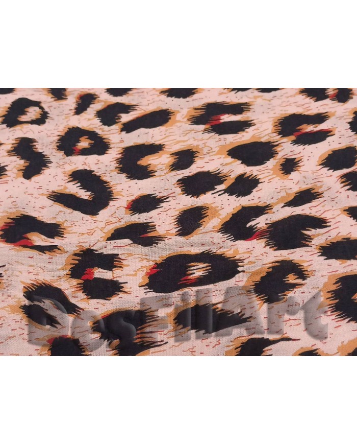 Viscosa popelín felino