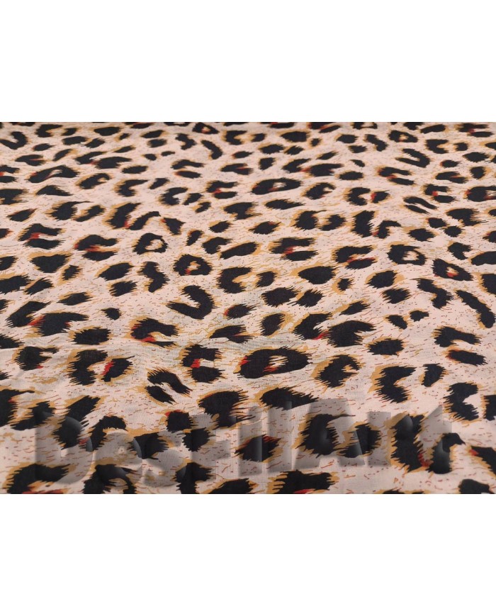 Viscosa popelín felino