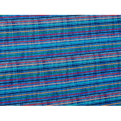 Punto de algodón rayas de colores