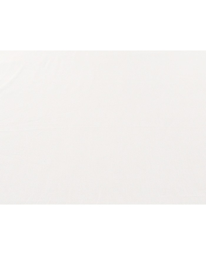 Piqué canutillo blanco