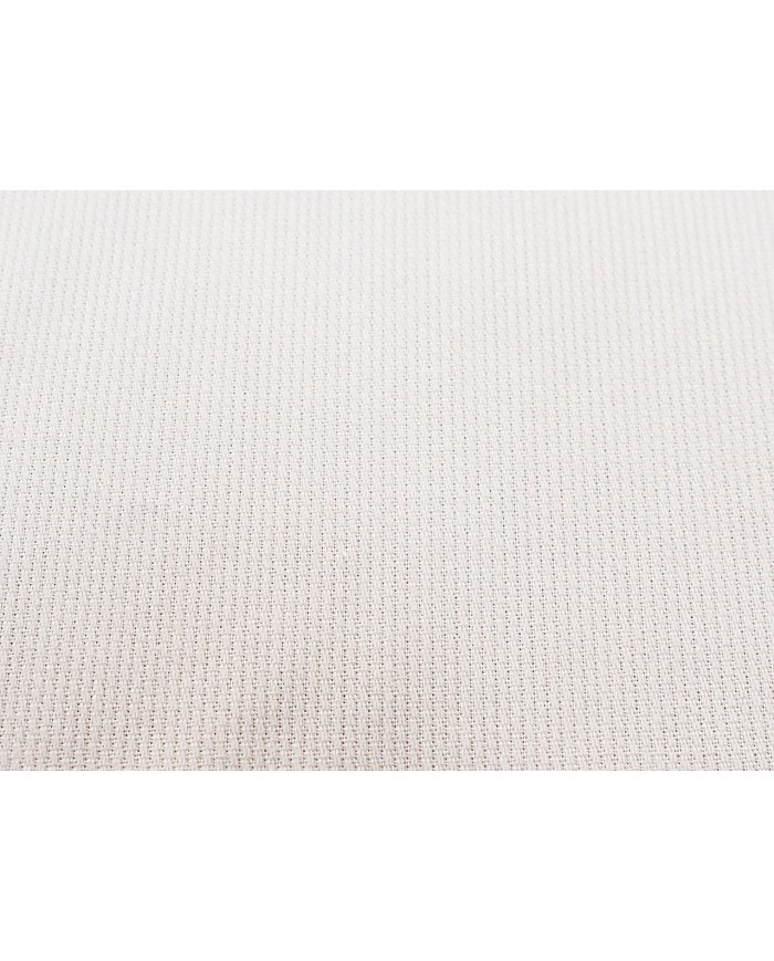 Piqué canutillo blanco