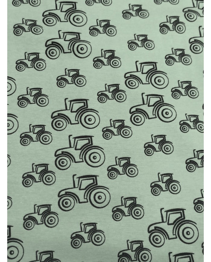 Punto de algodón tractores