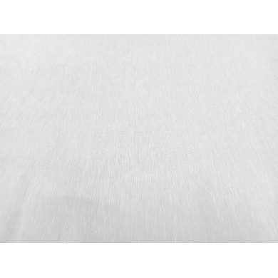 Lino y viscosa gris elástica